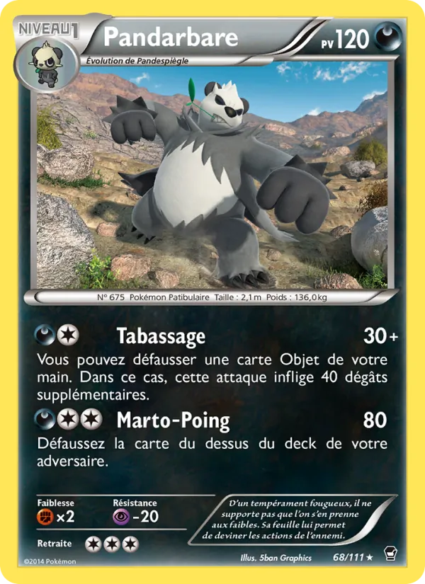 Pandarbare (Furious Fists #68/111)