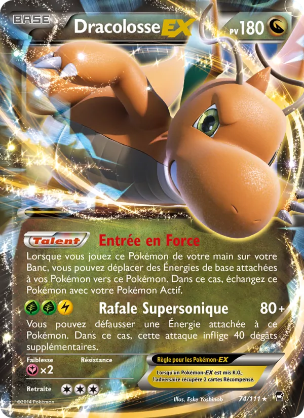 Dracolosse EX (Poings Furieux #74/111)