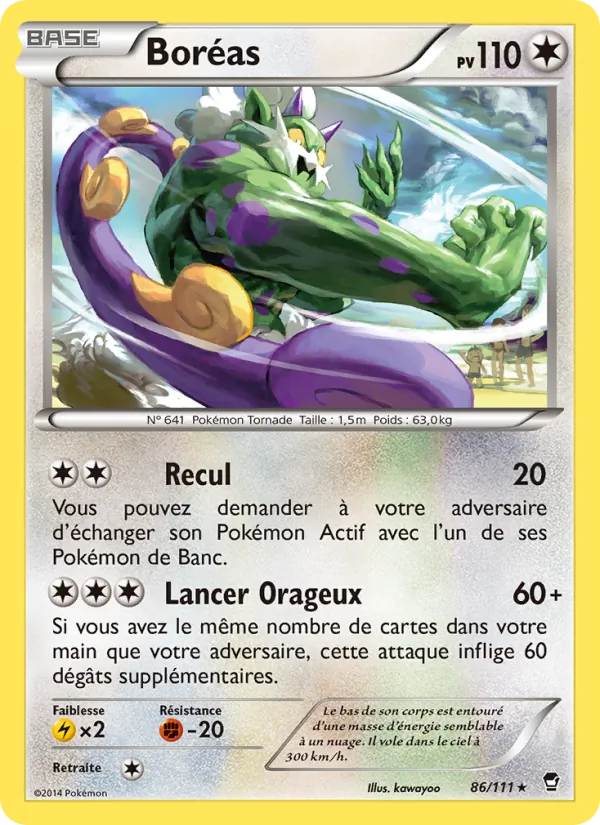 Boréas (Furious Fists #86/111)