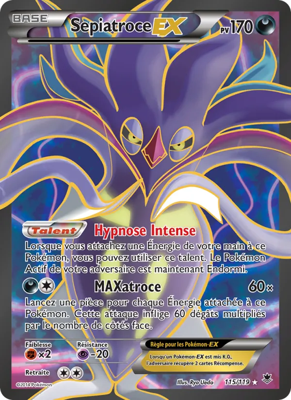 Sepiatroce EX (Vigueur Spectrale #115/119)