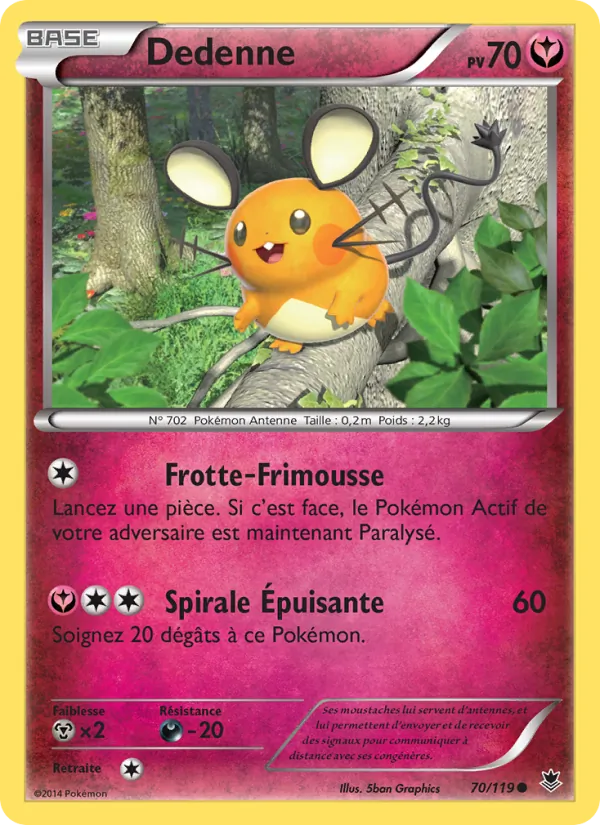 Dedenne (Phantom Forces #70/119)