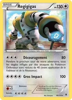 Regigigas (Vigueur Spectrale #86/119)