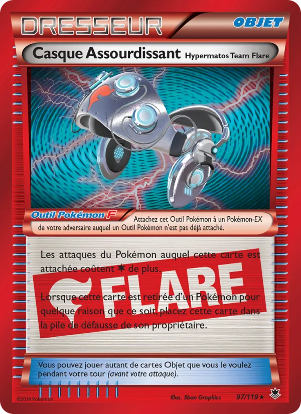 Casque Assourdissant Hypermatos Team Flare (Phantom Forces #97/119)