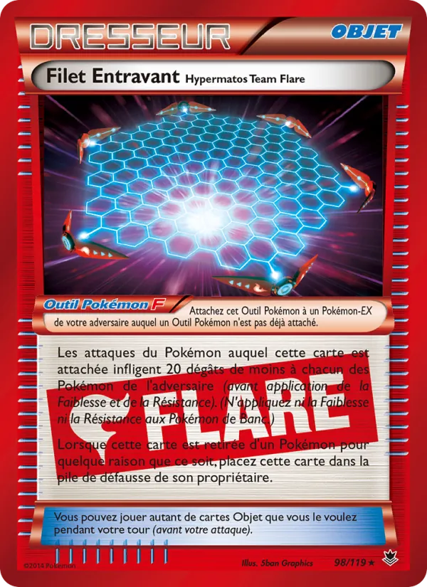 Filet Entravant Hypermatos Team Flare (Phantom Forces #98/119)