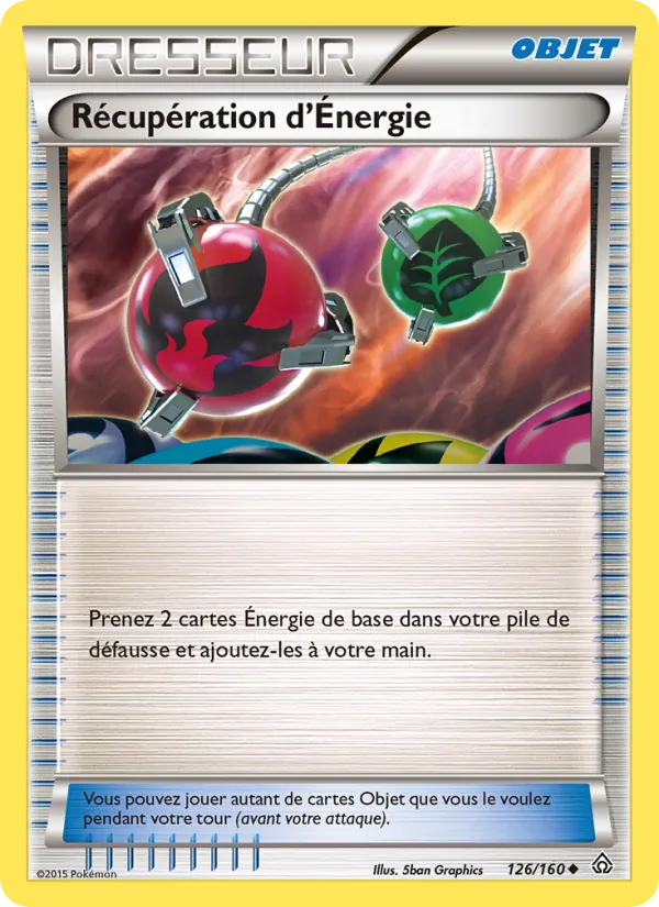 Récupération d'Énergie (Primal Clash #126/160)