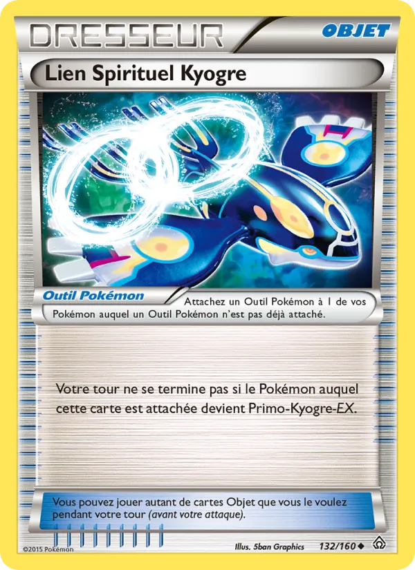 Lien Spirituel Kyogre (Primal Clash #132/160)