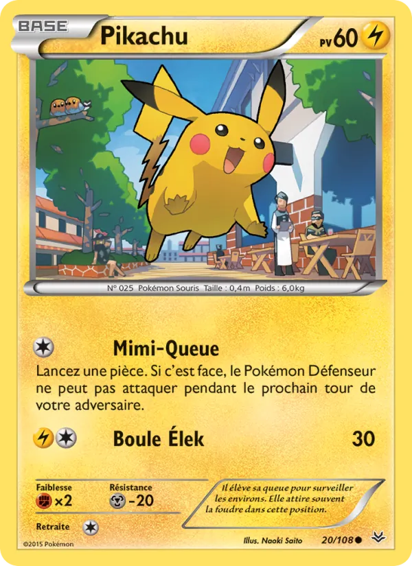 Pikachu (Ciel Rugissant #20/108)