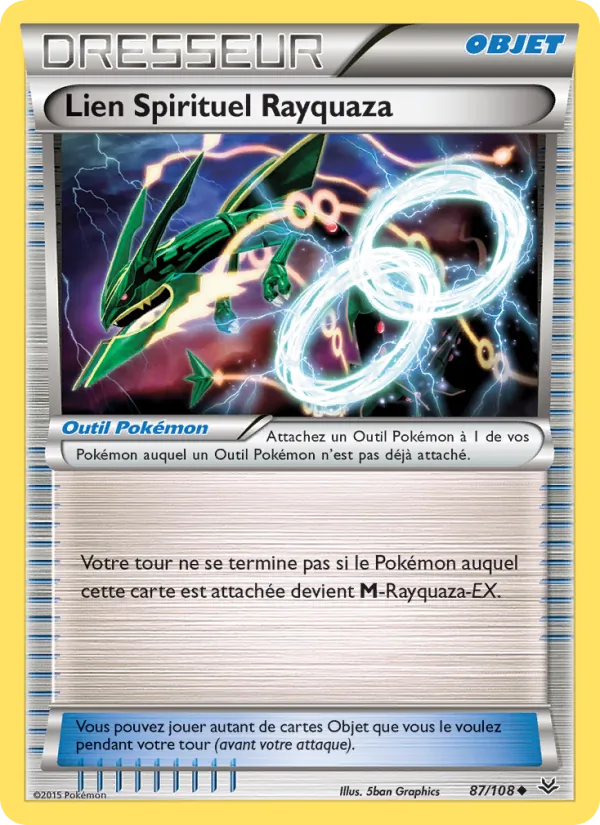Lien Spirituel Rayquaza (Roaring Skies #87/108)