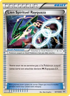 Lien Spirituel Rayquaza (Ciel Rugissant #87/108)