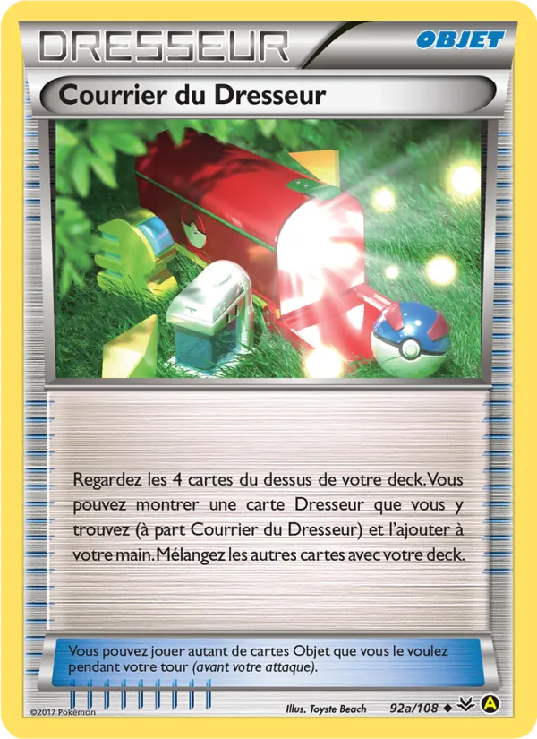 Courrier du Dresseur (Roaring Skies #92a/108)