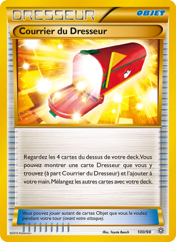 Courrier du Dresseur (Ancient Origins #100/98)
