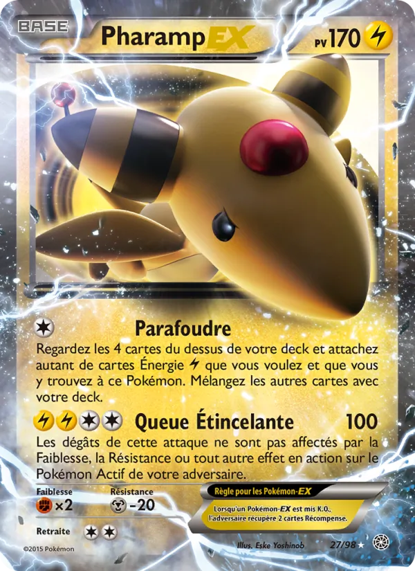 Pharamp EX (Origines Antiques #27/98)