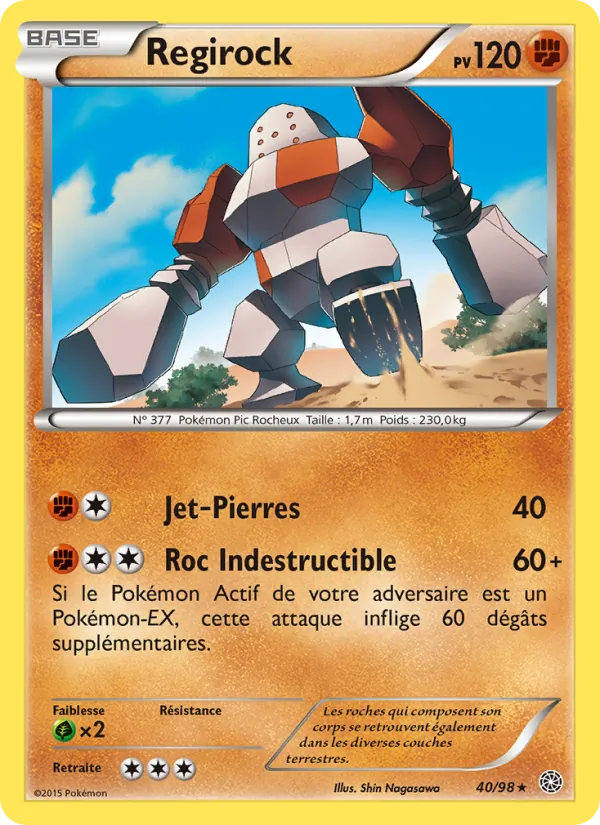 Regirock (Ancient Origins #40/98)