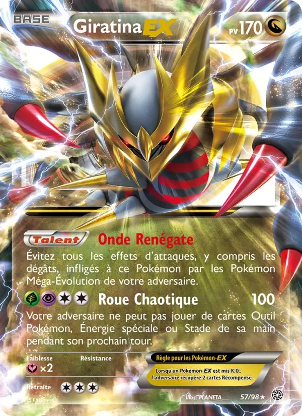 Giratina EX (Origines Antiques #57/98)