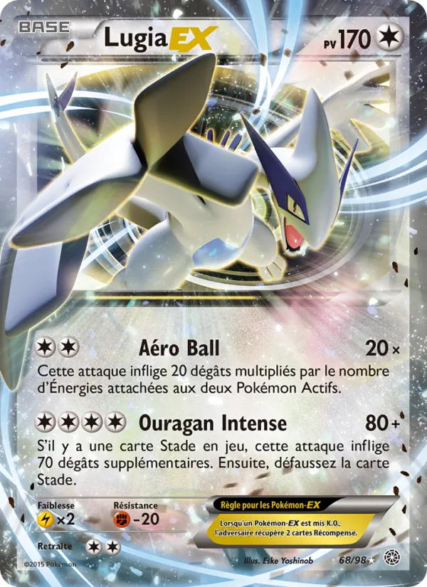 Lugia EX (Origines Antiques #68/98)