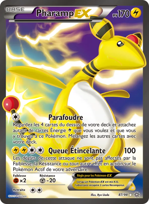 Pharamp EX (Origines Antiques #87/98)