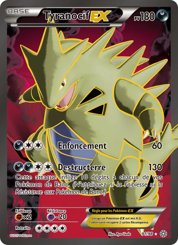 Tyranocif EX (Ancient Origins #91/98)