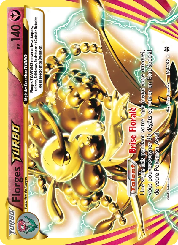 Florges TURBO (BREAKthrough #104/162)