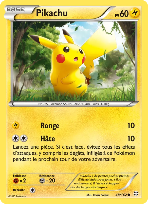 Pikachu (Impulsion Turbo #48/162)