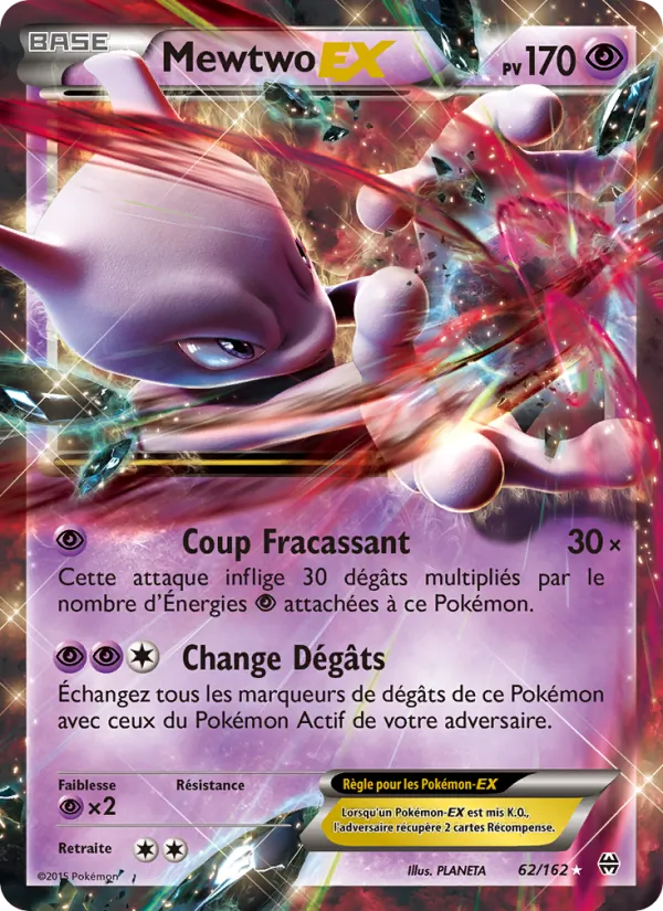 Mewtwo EX (Impulsion Turbo #62/162)