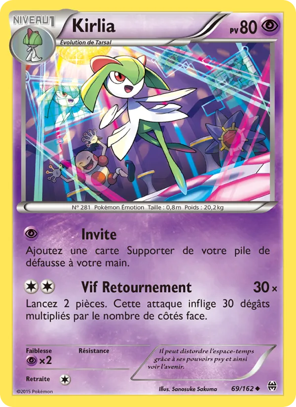 Kirlia (Impulsion Turbo #69/162)