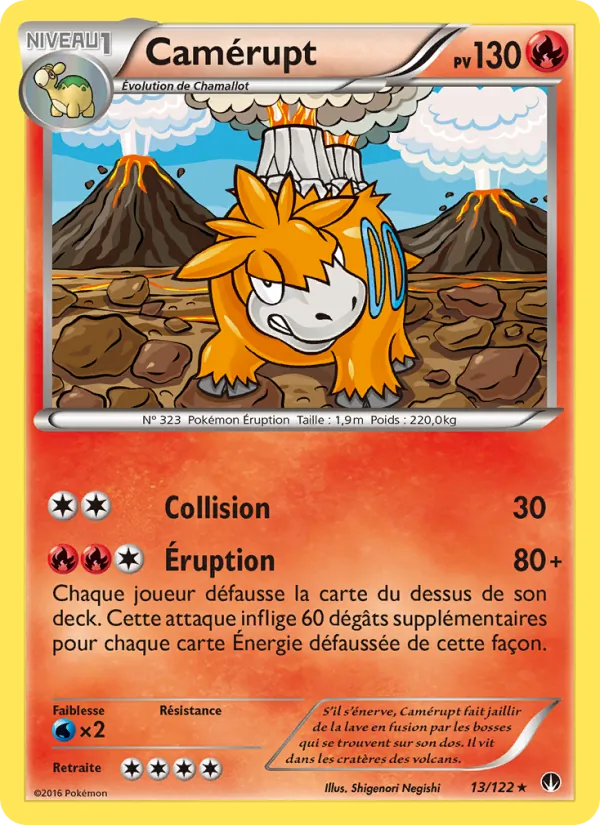 Camérupt (Rupture Turbo #13/122)