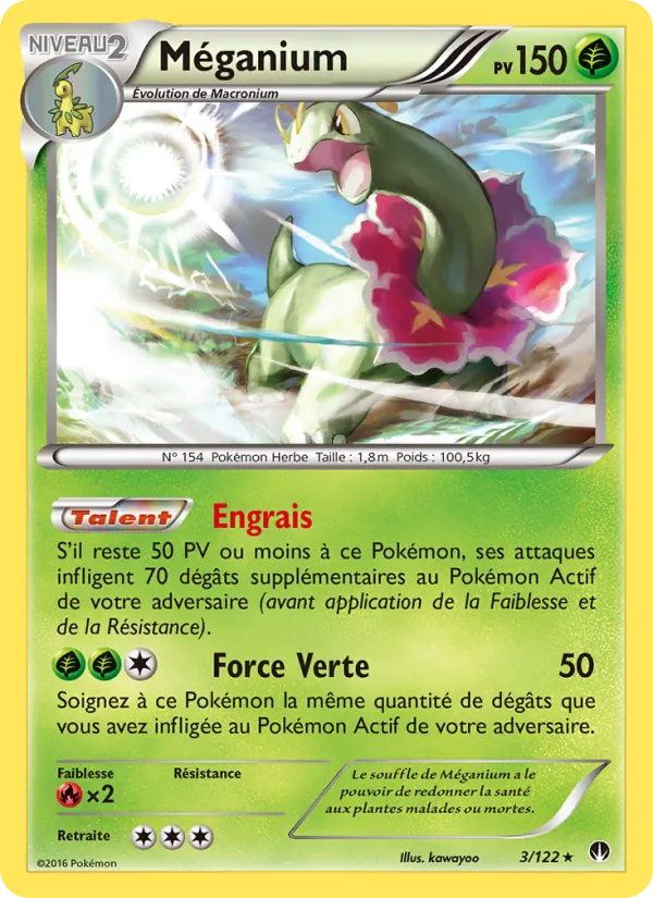 Méganium (Rupture Turbo #3/122)