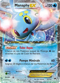 Manaphy EX (Rupture Turbo #32/122)