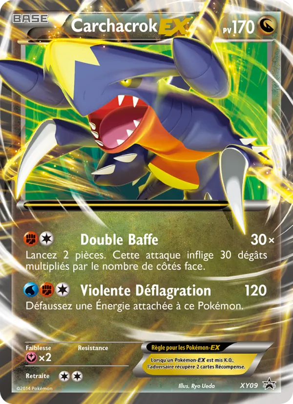 Carchacrok EX (XY Black Star Promos #XY09/211)