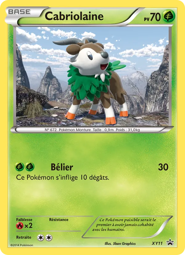 Cabriolaine (XY Black Star Promos #XY11/211)