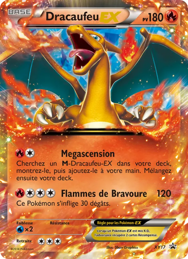 Dracaufeu EX (XY Black Star Promos #XY17/211)