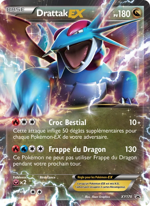 Drattak-EX (XY Black Star Promos #XY170/211)