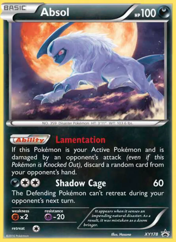 Absol (XY Black Star Promos #XY178/211)