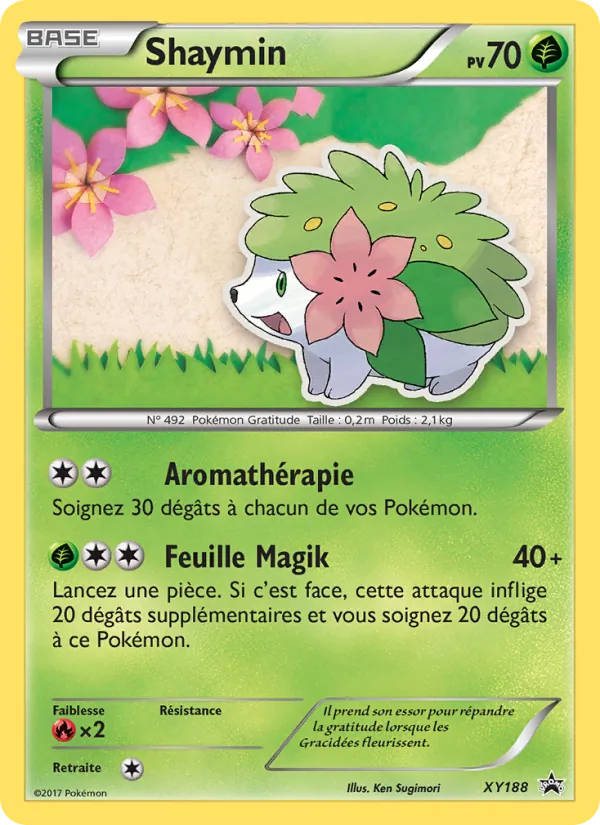 Shaymin (XY Black Star Promos #XY188/211)