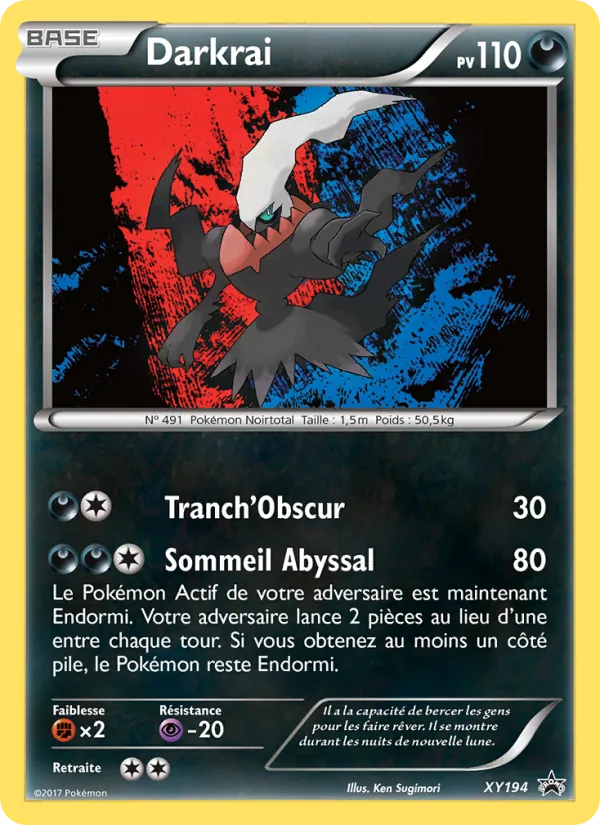 Darkrai (XY Black Star Promos #XY194/211)