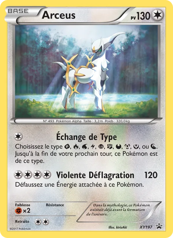 Arceus (Promo XY #XY197/211)