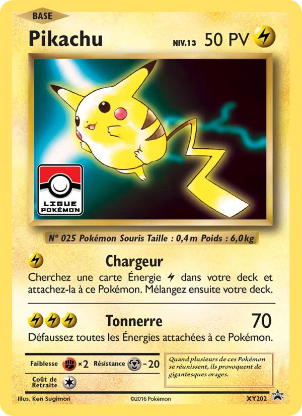 Pikachu (XY Black Star Promos #XY202/211)
