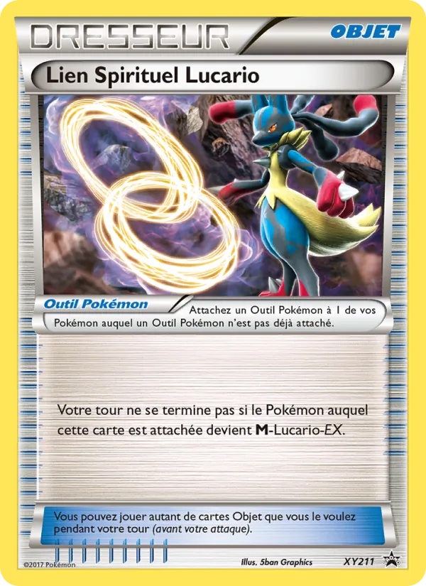 Lien Spirituel Lucario (XY Black Star Promos #XY211/211)