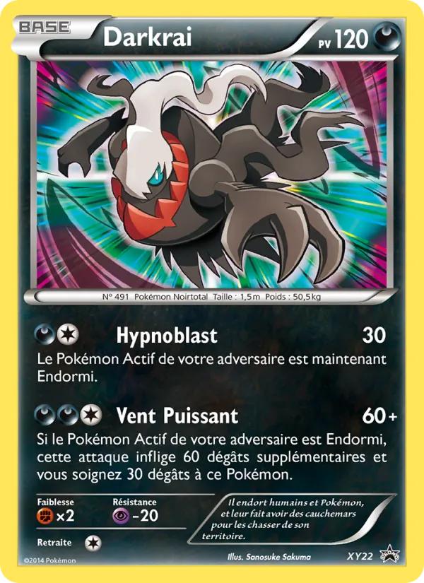 Darkrai (XY Black Star Promos #XY22/211)