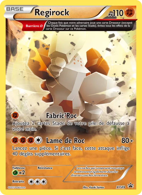 Regirock (XY Black Star Promos #XY49/211)