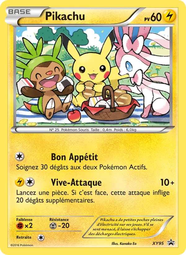Pikachu (XY Black Star Promos #XY95/211)