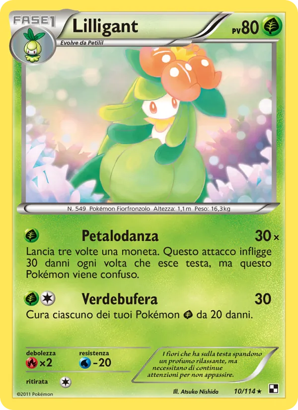 Lilligant (Nero e Bianco #10/114)