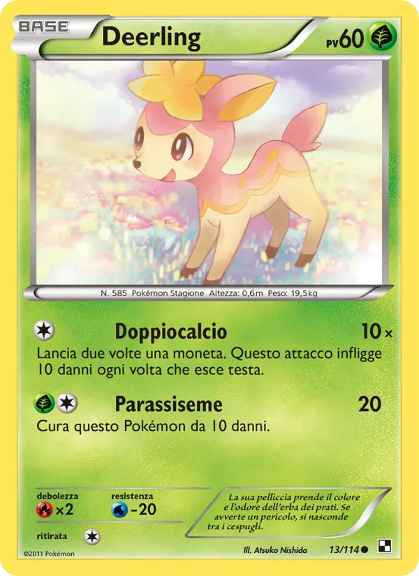 Deerling (Nero e Bianco #13/114)