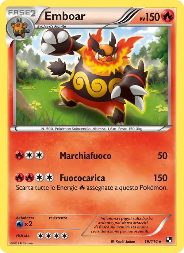 Emboar (Nero e Bianco #19/114)