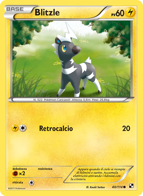 Blitzle (Nero e Bianco #40/114)