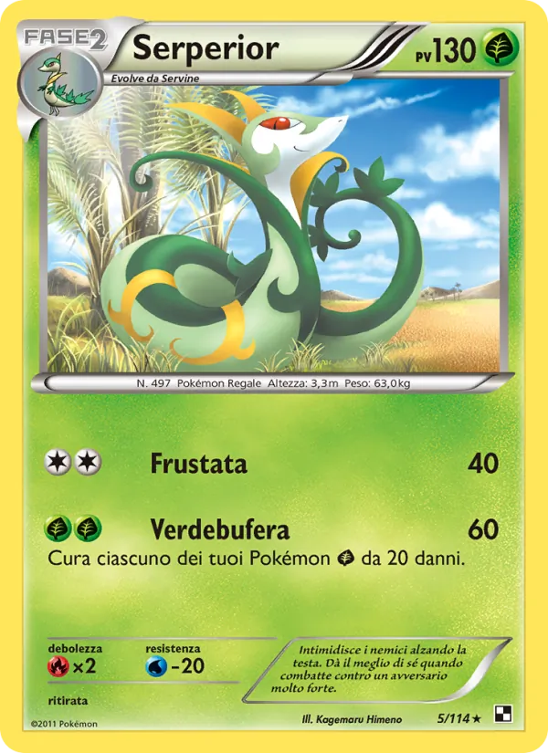Serperior (Nero e Bianco #5/114)
