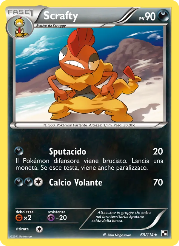 Scrafty (Nero e Bianco #69/114)