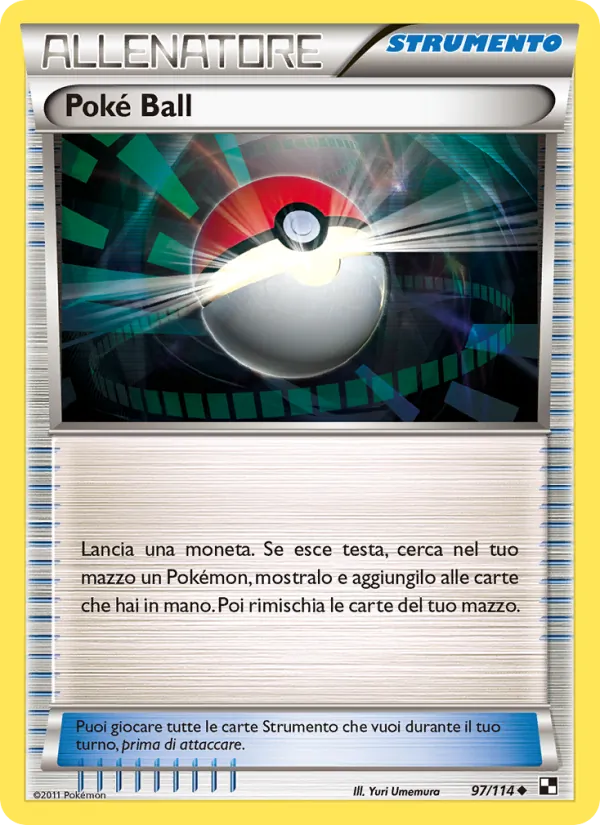 Poké Ball (Nero e Bianco #97/114)