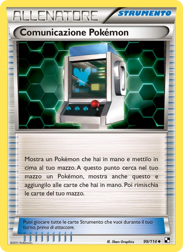 Comunicazione Pokémon (Nero e Bianco #99/114)