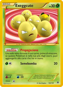 Exeggcute (Esplosione Plasma #102/101)